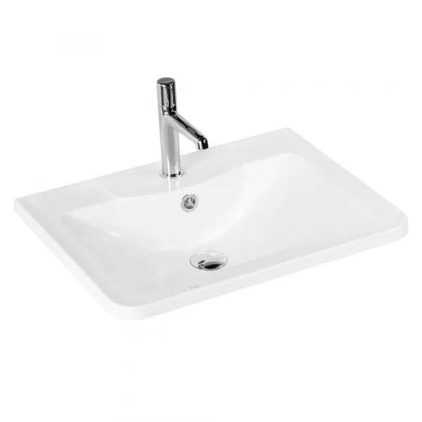 Раковина из литьевого мрамора BelBagno BB700/455-LV-MR-ALR, 70 см