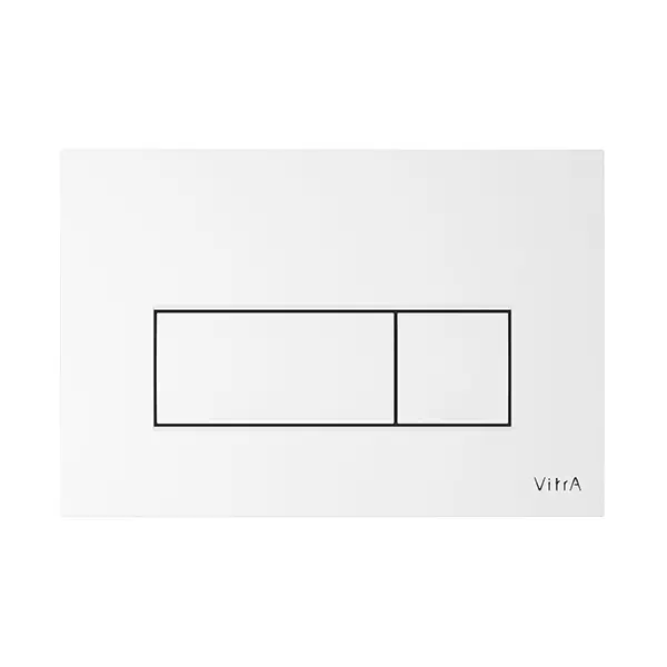 Кнопка смыва VITRA Root Square 740-2300, глянцевый белый