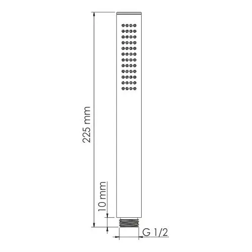Душевая лейка WasserKRAFT Spree A276