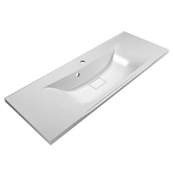 Раковина из литьевого мрамора BelBagno BB1100/450-LV-MR-PR, 110 см