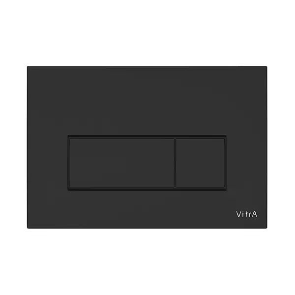 Кнопка смыва VITRA Root Square 740-2311, матовый черный