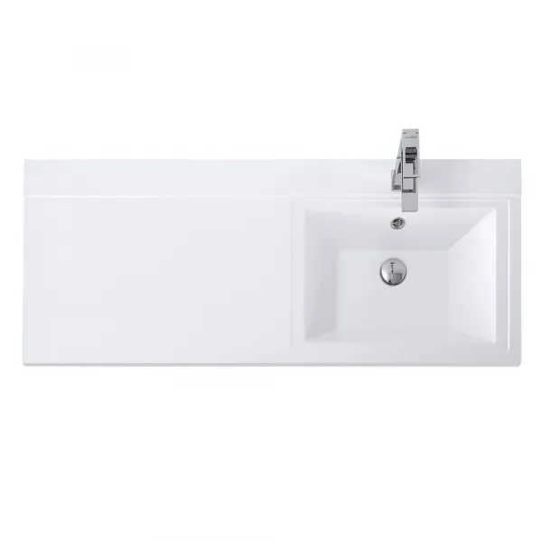 Раковина из литьевого мрамора BelBagno BB1200/480-LV-MR-R, 120.3 см