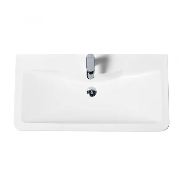 Раковина из литьевого мрамора BelBagno BB800/455-LV-MR-ALR, 80 см