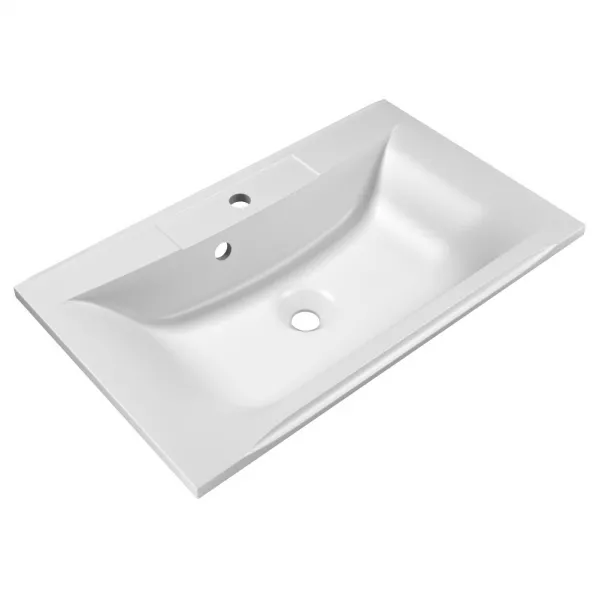 Раковина из литьевого мрамора BelBagno BB750/450-LV-MR-PR, 75 см