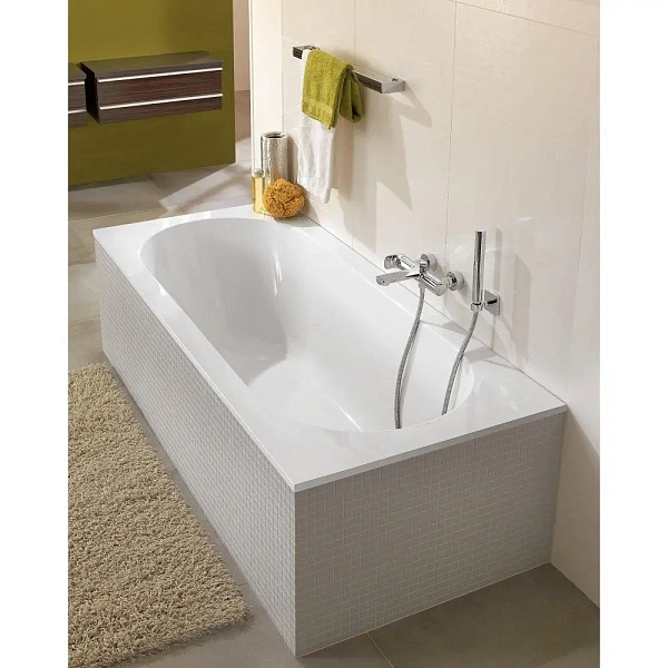 Квариловая ванна Villeroy&amp;Boch Oberon UBQ180OBE2V-01 180x80