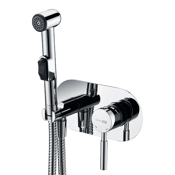 Встраиваемый смеситель с гигиеническим душем WasserKRAFT Main 4138