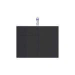 M50AFHX0803GM Inspire V2.0, База под раковину, подвесная, 80 см, 3 ящика, push-to-open, графит матов