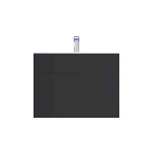 M50AFHX0803GM Inspire V2.0, База под раковину, подвесная, 80 см, 3 ящика, push-to-open, графит матов