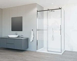 Душевой уголок Vincea Como Soft VSR-1CS1012CL, 1200*1000, хром, стекло прозрачное