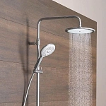 Душевая система Kludi Freshline dual shower system 6709005-00