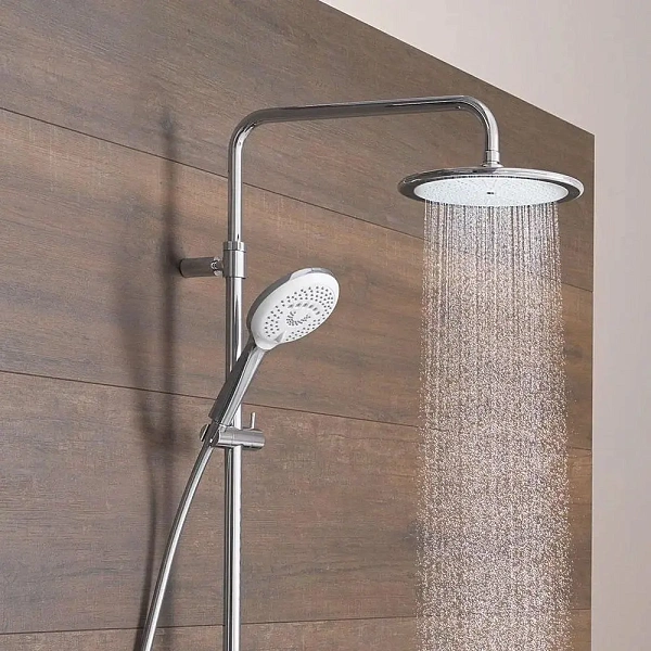 Душевая система Kludi Freshline dual shower system 6709005-00