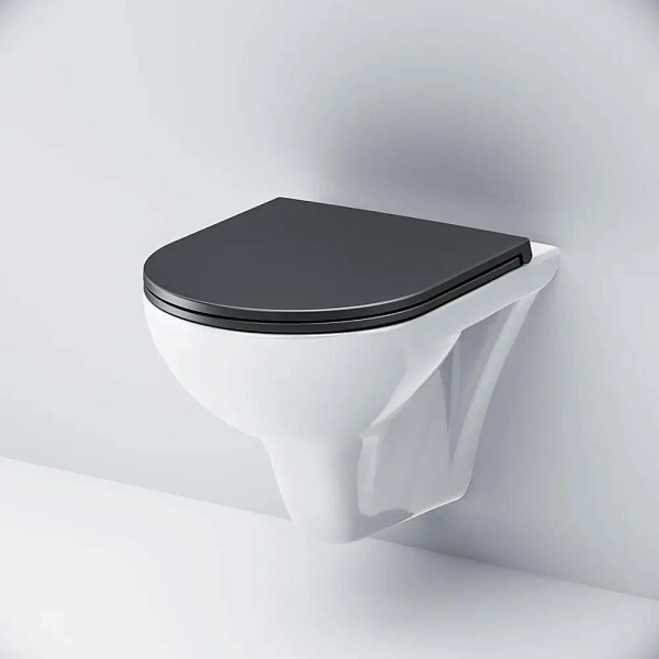 Унитаз подвесной AM.PM Gem FlashClean C901700SCmb безободковый