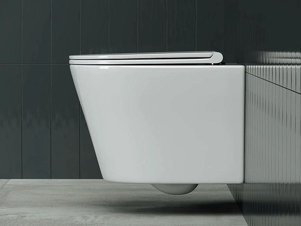 Система инсталляции для унитазов Tece TECEbase K440407 с кнопкой смыва + унитаз подвесной Ceramica Nova Forma CN3011