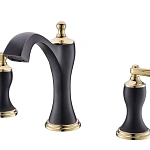 Смеситель для раковины Timo Unari (7511/04F black antique)