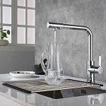 Смеситель для кухни Timo Hette 1026/00F с каналом для питьевой воды
