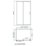 Душевой уголок WasserKRAFT Main 120х100 см 41S10