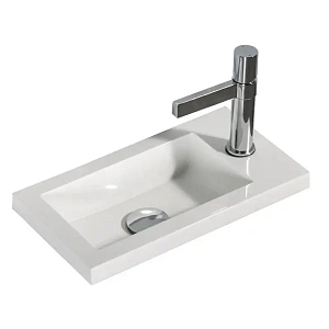 Раковина из искусственного мрамора BelBagno BB-400-PM-LVB, 40 см