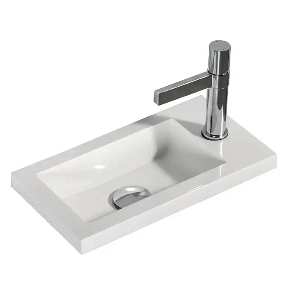 Раковина из искусственного мрамора BelBagno BB-400-PM-LVB, 40 см