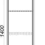 Шкаф-пенал подвесной Aqwella Urban URB0535DD, 35 см, дуб Давос