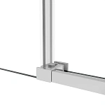 Душевой уголок Vincea Slim Soft VSR-1SS9010CL, 1000*900, хром, стекло прозрачное