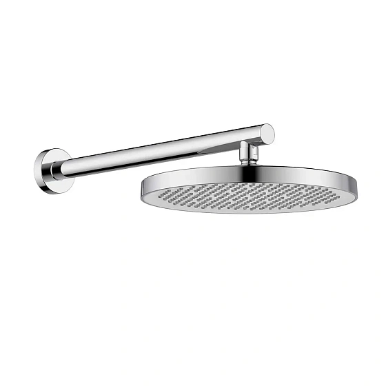 Верхний душ с душевым кронштейном Vincea VSHD-42CCH, хром