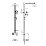 Душевая система Timo Selene SX-1013/03