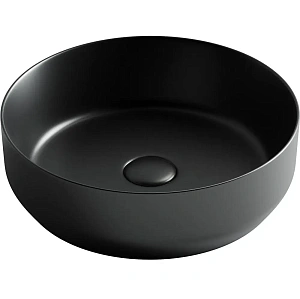 Накладная раковина Ceramica Nova Element CN6022MB, 39 см, черная матовая