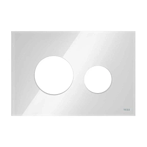 Стеклянная декоративная панель Tece TECEloop modular 9240671 белая