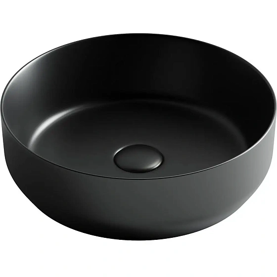 Накладная раковина Ceramica Nova Element CN6022MB, 39 см, черная матовая