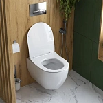 Унитаз подвесной Cezares Comfort CZR-191-TH безободковый