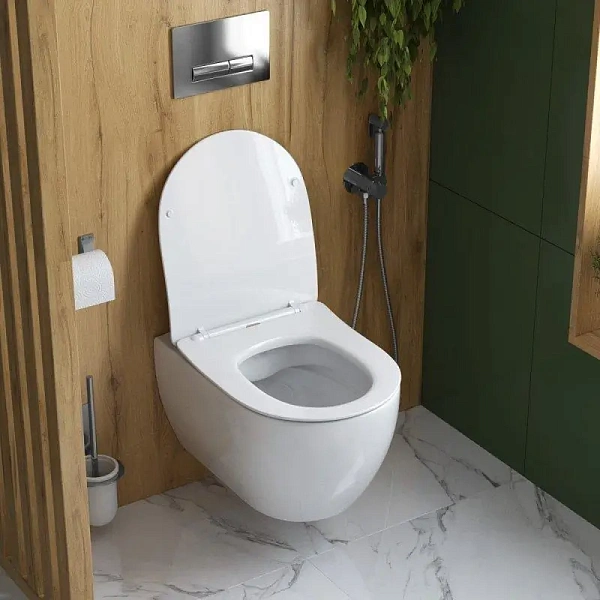 Унитаз подвесной Cezares Comfort CZR-191-TH безободковый