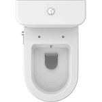 Унитаз-компакт с функцией биде и встроенным смесителем VITRA Zentrum 9012B003-7226 крышка микролифт