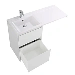 Раковина из литьевого мрамора BelBagno BB1200/480-LV-MR-L, 120.3 см