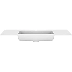 Раковина Vincea VCB-13100W из искусственного камня, цвет белый