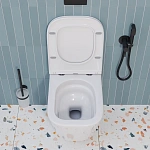 Инсталляция Grohe Solido с подвесным унитазом Santerika SAN.UNT.02, смыв "Торнадо", сиденье микролифт