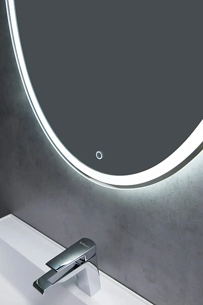 Зеркало BelBagno SPC-RNG-800-LED-TCH с встроенным светильником и сенсорным выключателем