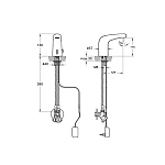 Смеситель для раковины VITRA Wing A47104EXP
