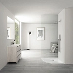Поддон для душа из искусственного камня Vincea VST-4SQ8080W, 800*800*25, белый матовый