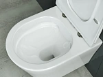 Система инсталляции для унитазов Tece TECEnow 9400412 с кнопкой смыва + унитаз подвесной Ceramica Nova Forma CN3011