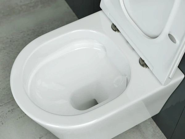 Система инсталляции для унитазов Tece TECEnow 9400412 с кнопкой смыва + унитаз подвесной Ceramica Nova Forma CN3011