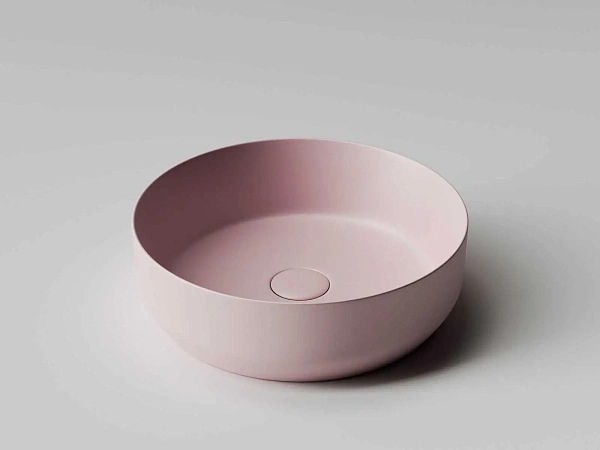 Накладная раковина Ceramica Nova Element CN6022MP, 39 см, матовый розовый