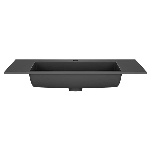 Раковина Vincea VCB-13800B из кварца, цвет черный