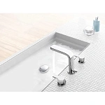Смеситель для раковины Kludi Zenta 383930575 с донным клапаном