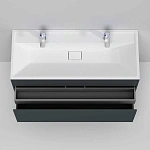 M50AFHX1203GM Inspire V2.0, База под раковину, подвесная, 120 см, 3 ящика, push-to-open, графит мато