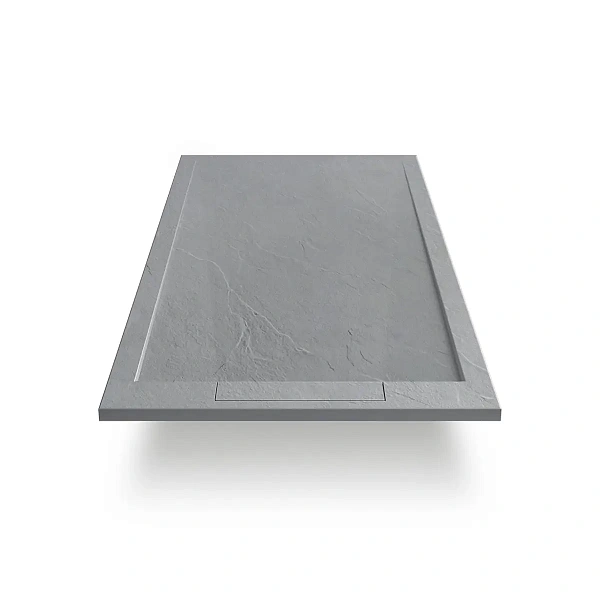 Поддон для душа из искусственного камня Vincea VST-4SRL9012G, 900*1200*25, серый