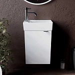 Тумба под раковину подвесная Sancos Mini MN35WL, 37.5 см, левая
