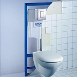 Система инсталляции для унитазов Grohe Rapid SL 38772001 3 в 1 с кнопкой смыва