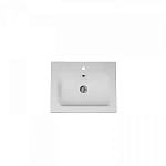 M70AWCC0602WG Spirit V2.0, Раковина мебельная, керамическая, 60 см, встроенная, цвет: белый, глянец