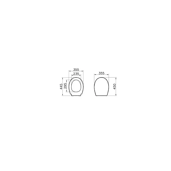 Сиденье для унитаза VITRA S20 84-003-019 с микролифтом
