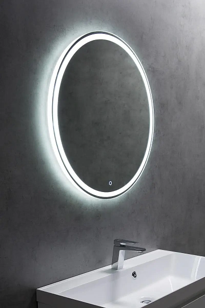 Зеркало BelBagno SPC-RNG-800-LED-TCH с встроенным светильником и сенсорным выключателем